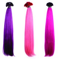 Fantasy hair extension colors