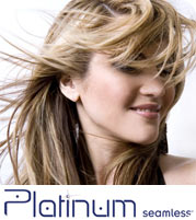 Platinum Seamless Hair Extensions - Lightweight & Invisible - from Natalija Chinni Hair Salon